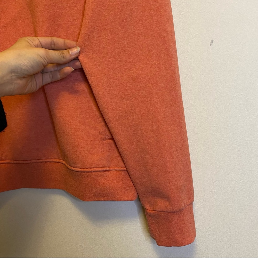 PATAGONIA Ahnya Quarter Zip Pullover in Rock Melon Orange Sz Medium 42150 - Picture 6 of 11
